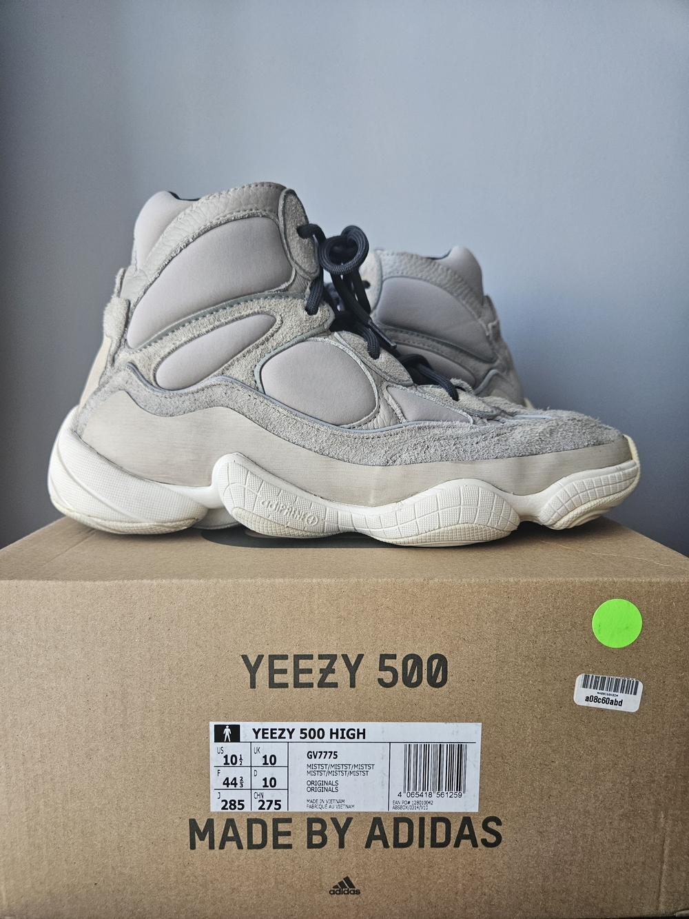 Adidas Yeezy 500 High Mist Stone